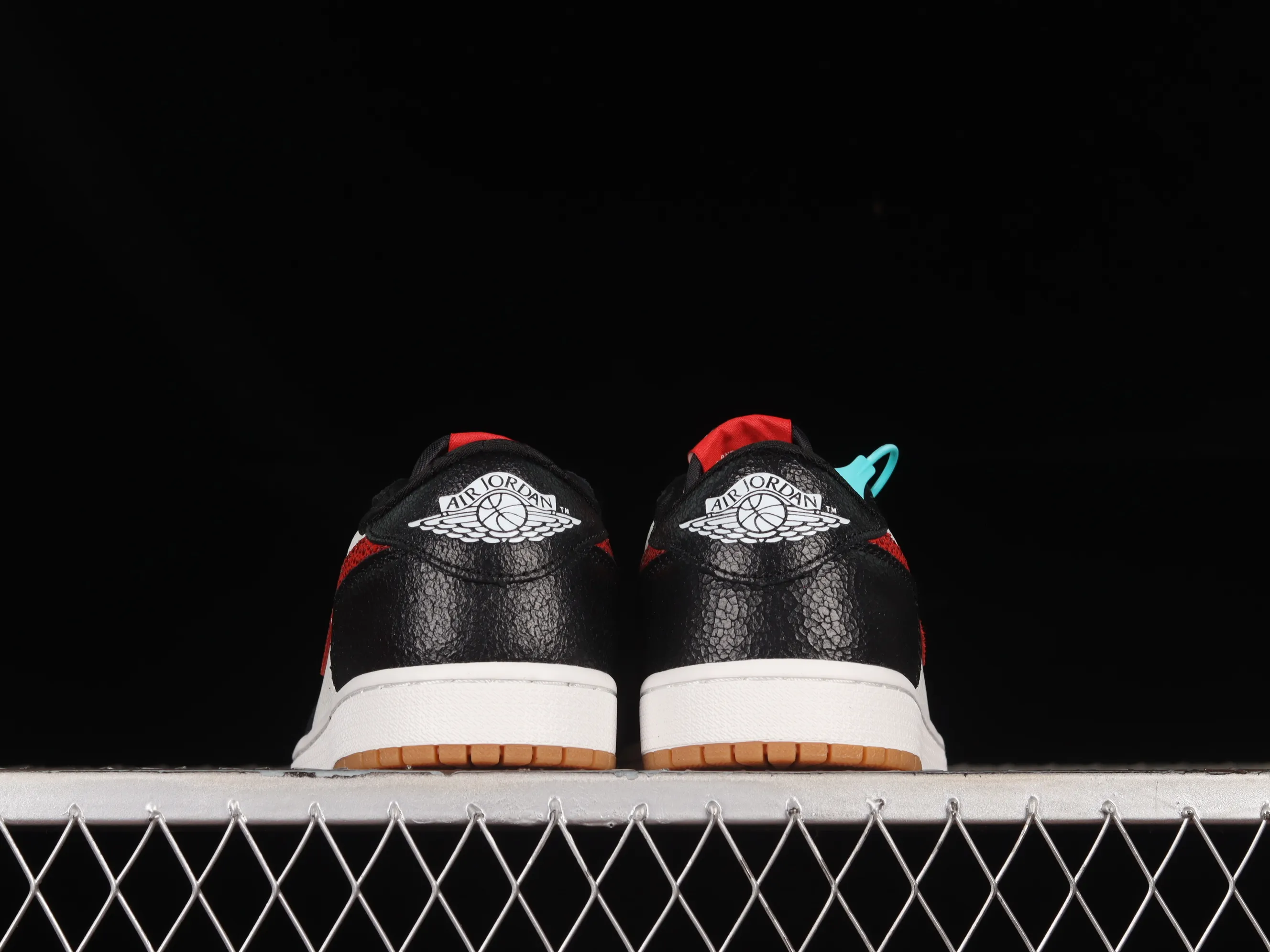 All categories Air Jordan Jordan series basketball shoes Air Jordan 1 Low Z version Air Jordan 1 Low AJ1 Joe 1 black and white red burst pattern low-top cultural basketball shoes DZ0798-108